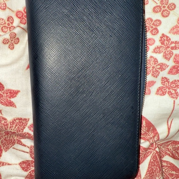 Prada Midnight Blue Leather Wallet - Picture 13 of 15